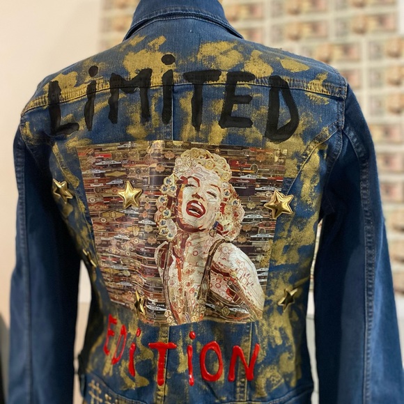 Marilyn denim jacket - Picture 1 of 4